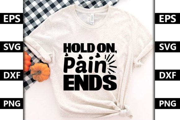 Mental Health Quote SVG Design, Hold O Review for Real Embroidery Projects