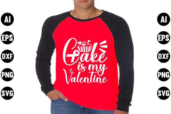 Valentines Day Quote SVG Design, Cake I Review