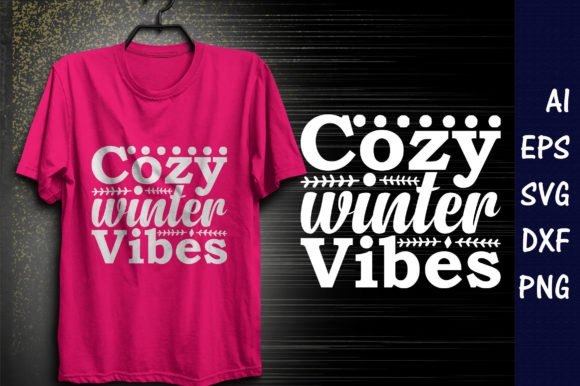 Winter Quote SVG Design, Cozy Winter Vibes Review