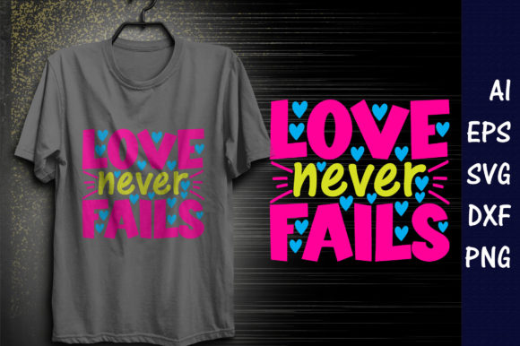 Winter Quote SVG Design, Love Never Fa Review