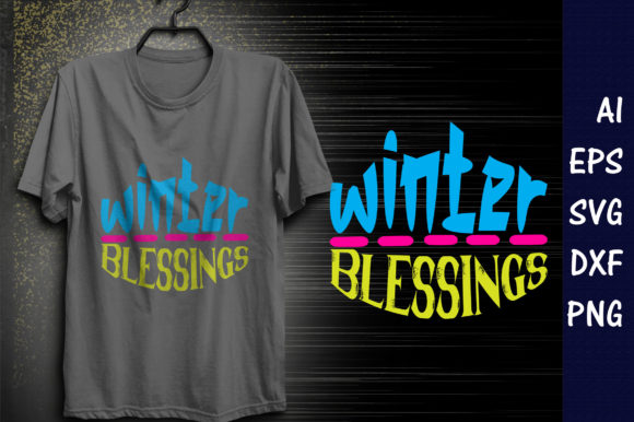 Winter Quote SVG Design, Winter Blessin: A Review for Real Projects